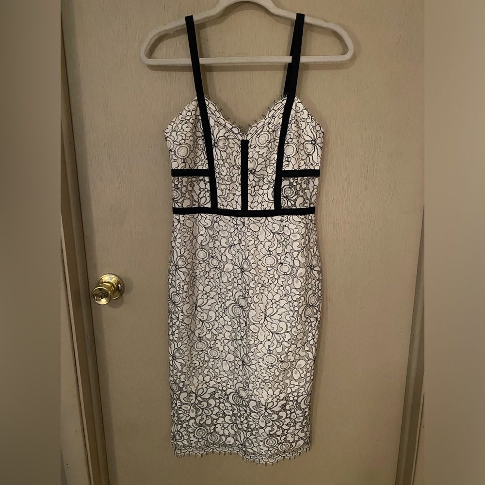 Lace white dress
